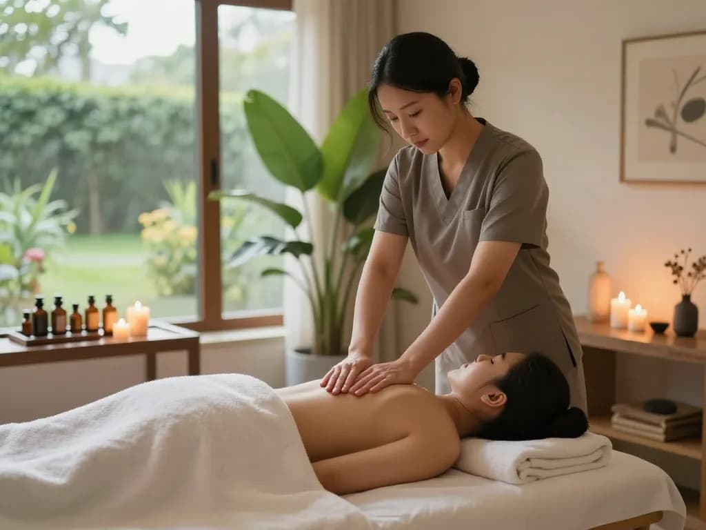 평화로운 스파 환경에서 프리미엄 관악스웨디시 마사지를 경험해 보세요.