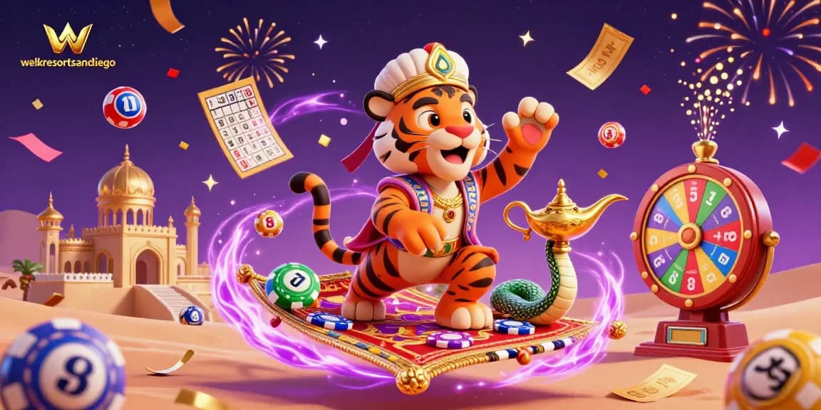 Experience thrilling wins at welkresortsandiego with vibrant lottery action in a magical casino setting.
