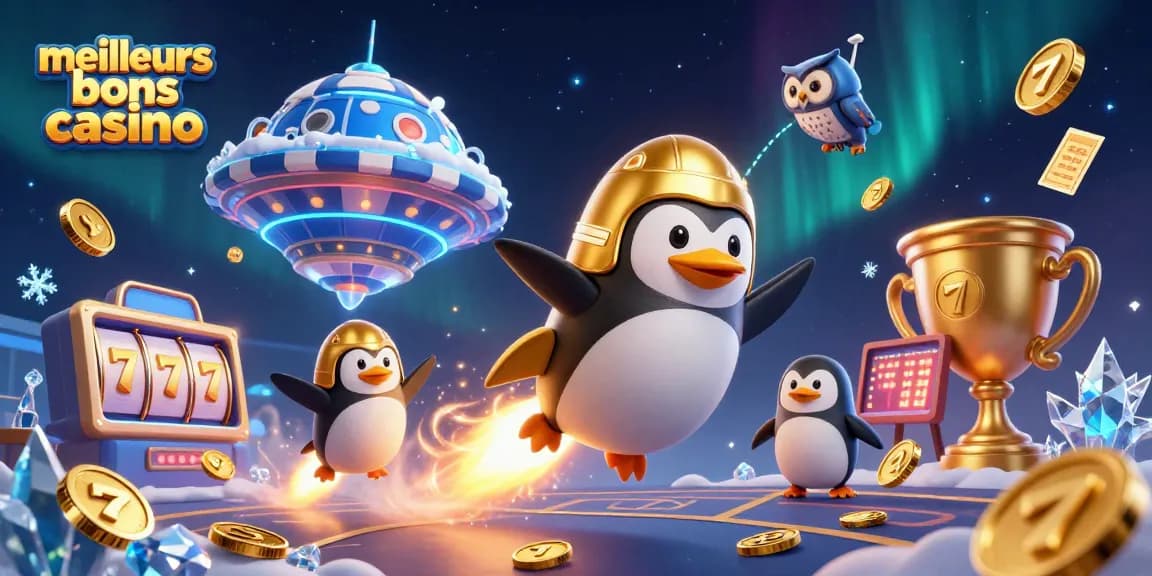 Découvrez les meilleurs bonus casino avec cette illustration dynamique et engageante pour attirer les joueurs.