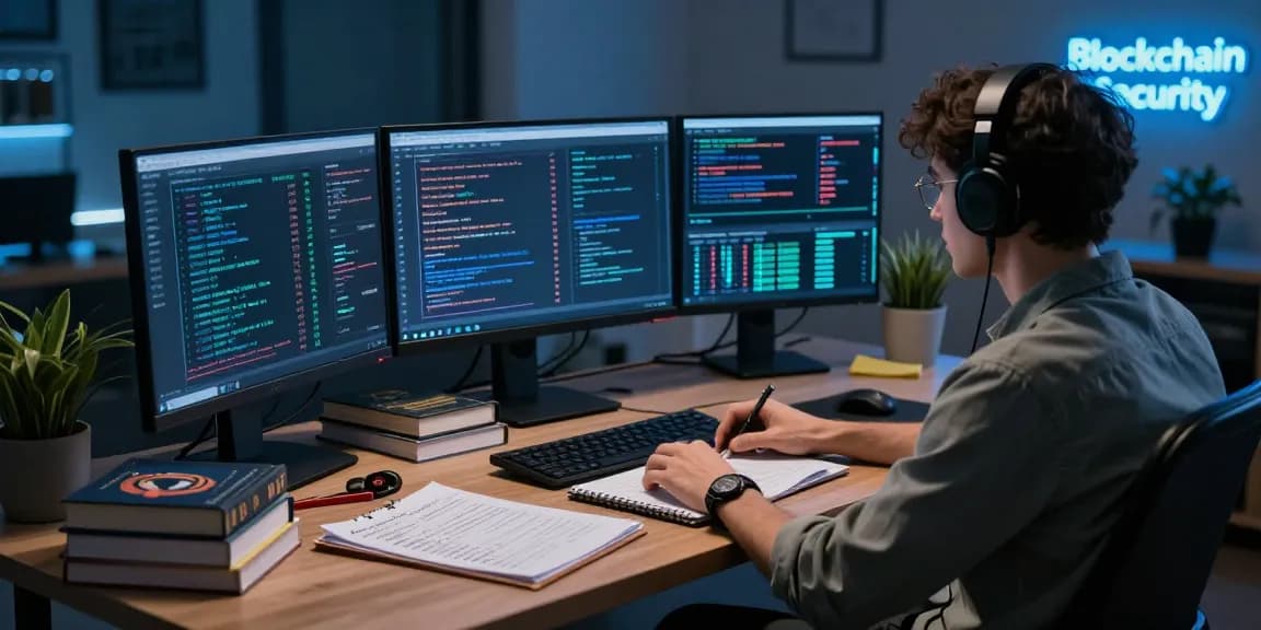 Researcher analyzing verified darknet market links 2026 data with multiple screens displaying market statistics and security metrics in a tech-savvy environment