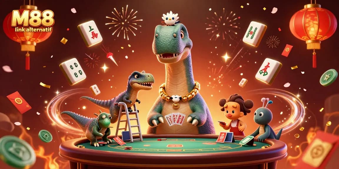Experience thrilling moments with M88 link alternatif at a vibrant online casino scene.