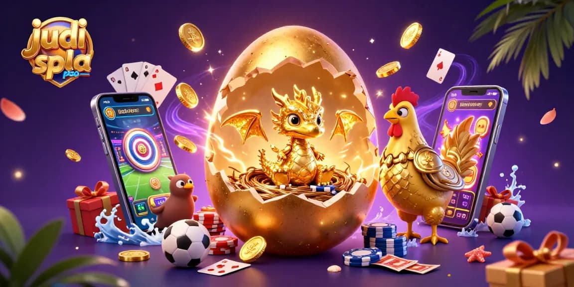 Bet on judi bola spbo with a stunning visual of a golden dragon and exciting gambling elements.