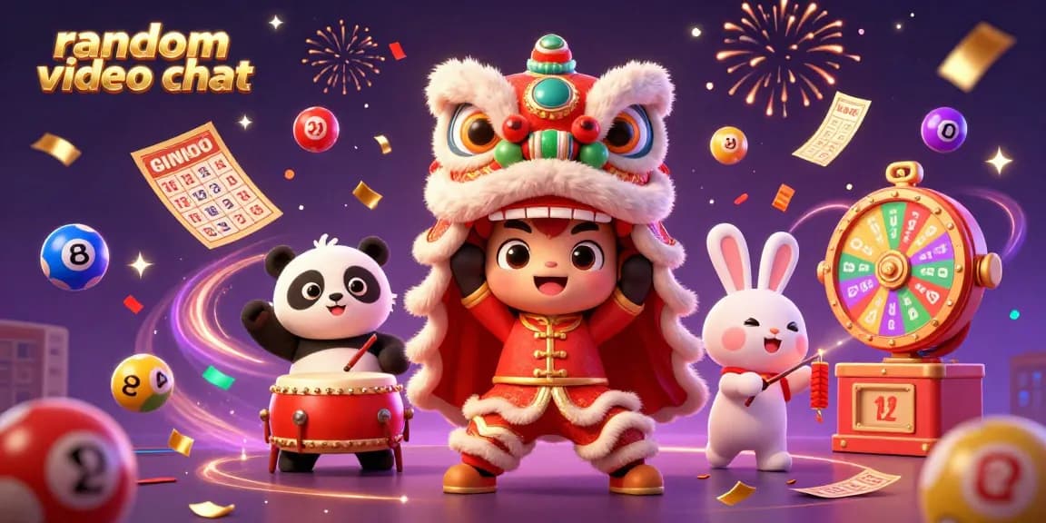 Engage in thrilling random video chat moments with dynamic casino-themed characters and exciting visuals.