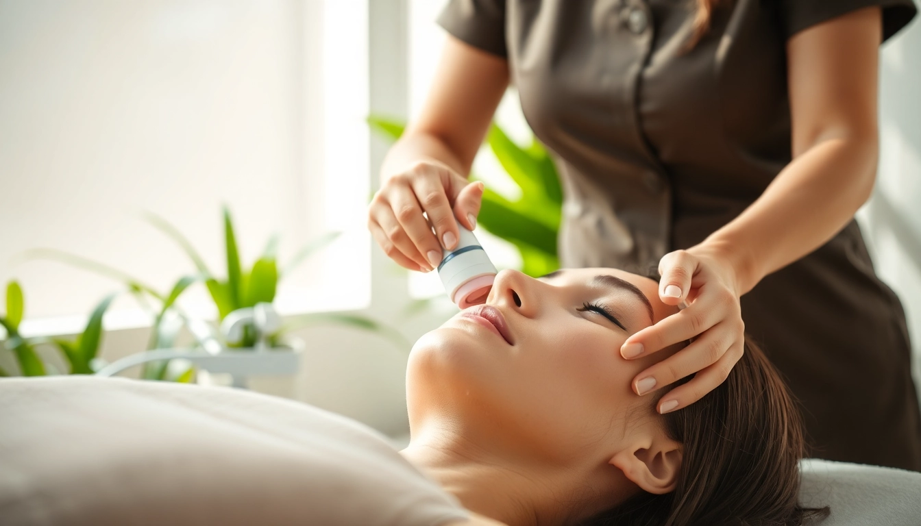 Experience a Hydrodermabrasion facial Queens NY with a skilled esthetician in a tranquil setting.