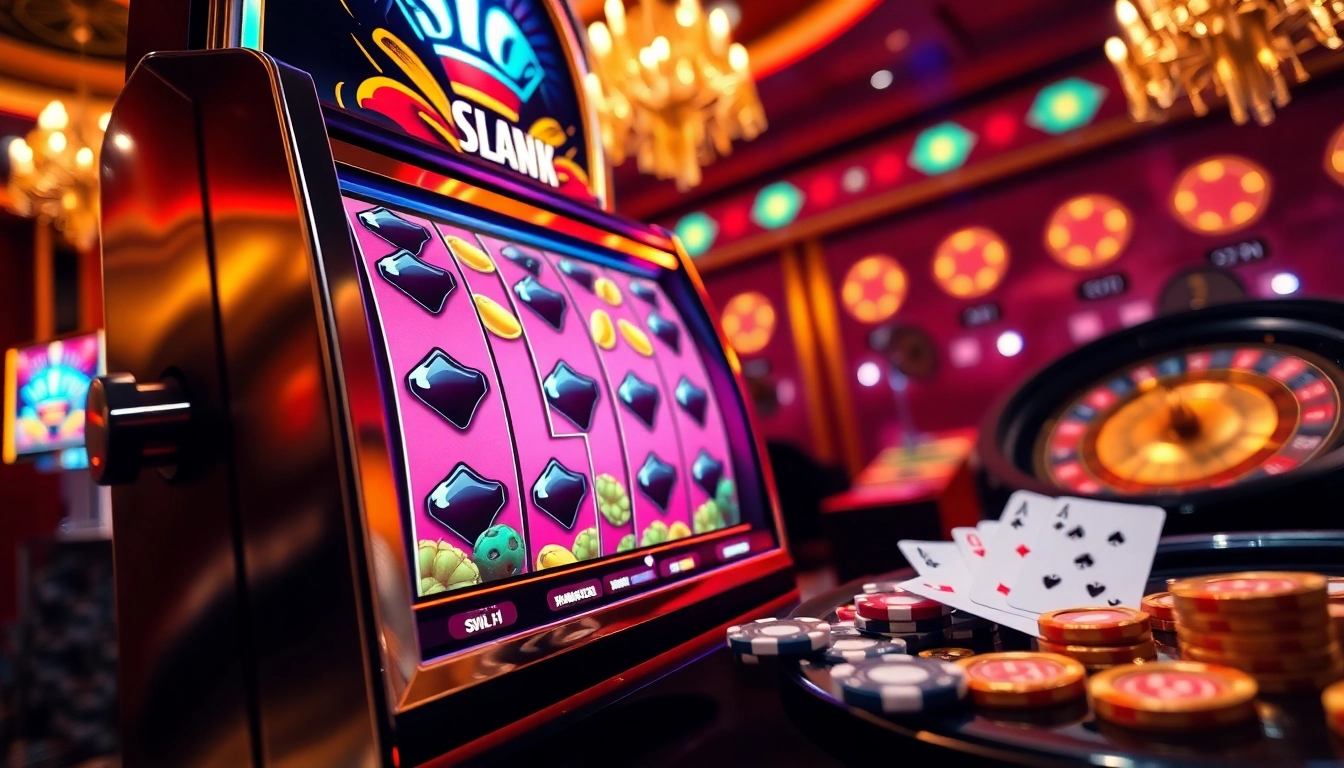 Play and win on an exciting slot demo scatter hitam machine with vibrant graphics and engaging casino elements.