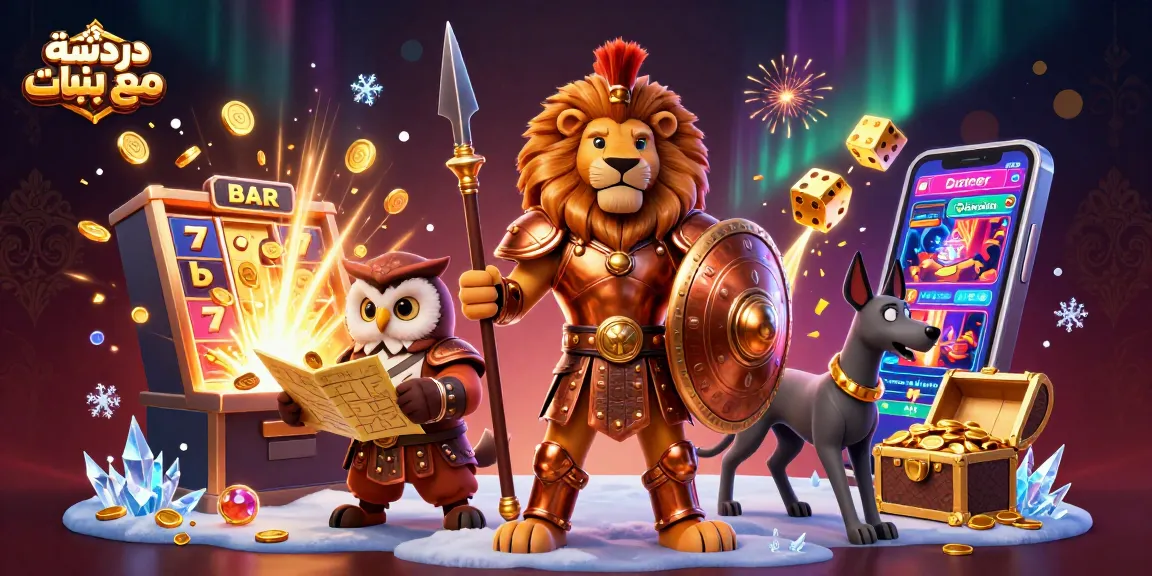 Experience دردشة فيديو مع بنات with a jackpot of dynamic gaming elements in a captivating 3D scene.