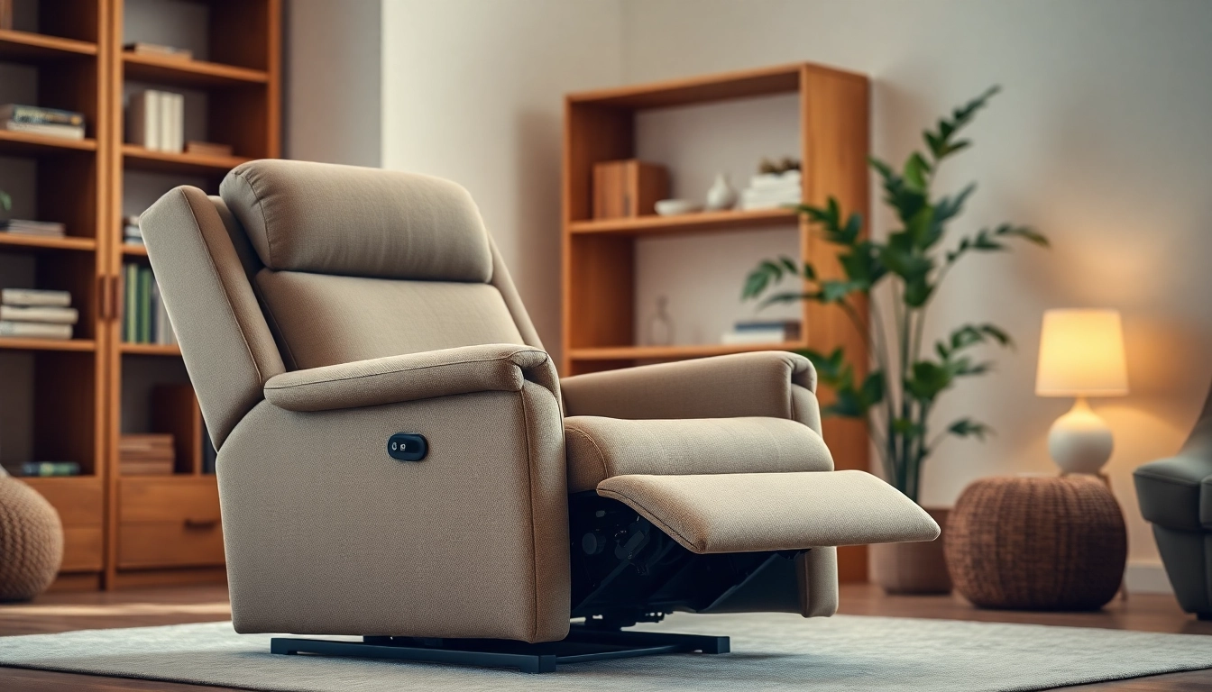 Experience the comfort of lift recliners with heat and massage in a cozy living room setting.