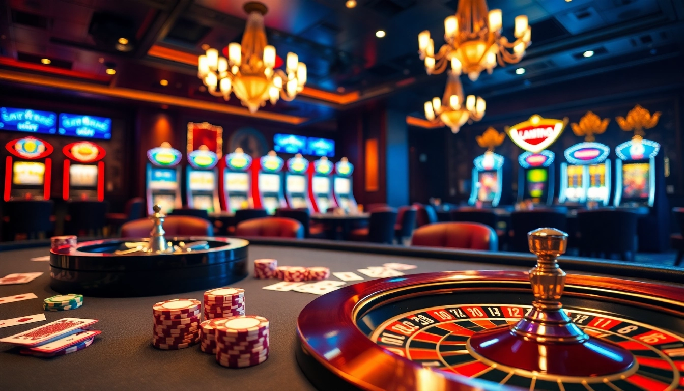 Experience the excitement of idn poker at a luxurious casino table with vibrant cards and chips.