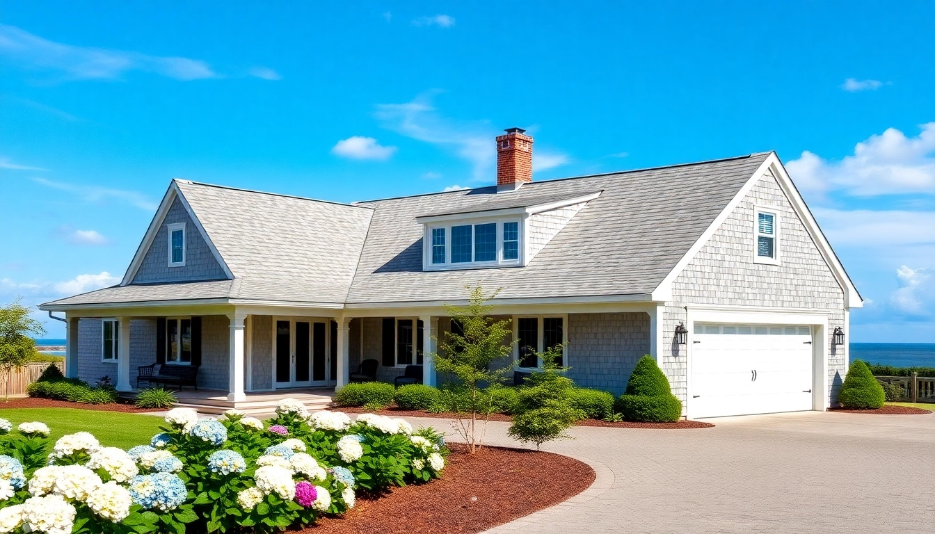 Beautiful Cape Cod home addition showcasing enhanced living space with attached garage.