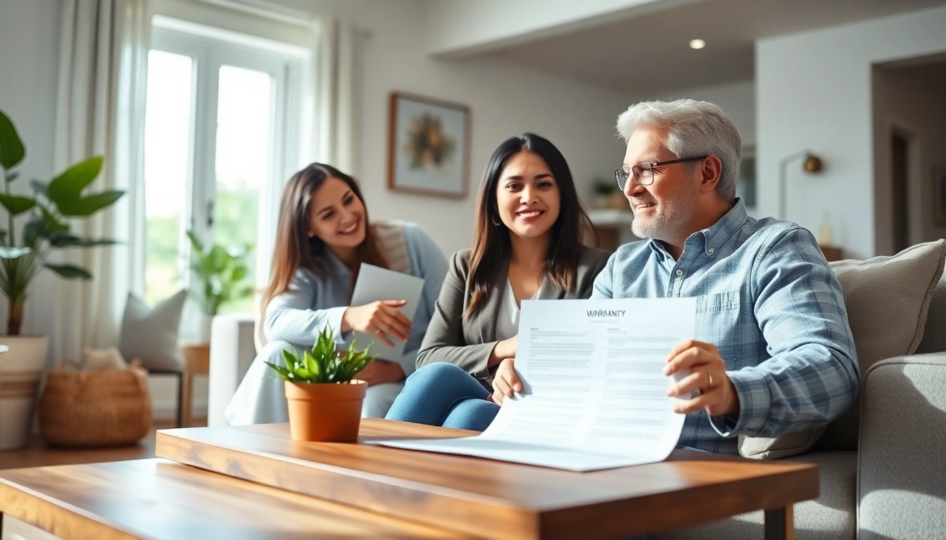 Learn about home warranty for condos and townhomes in a bright, cozy living room.