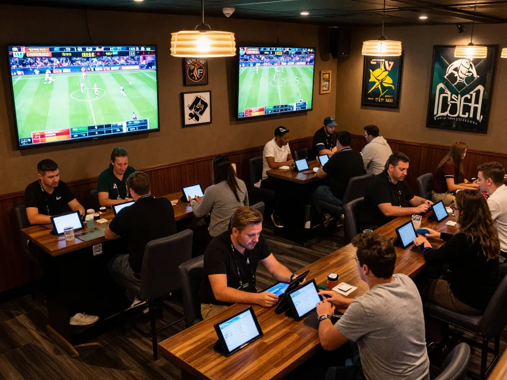 Exciting atmosphere at https://n188.build/ where sports betting enthusiasts engage in dynamic wagering