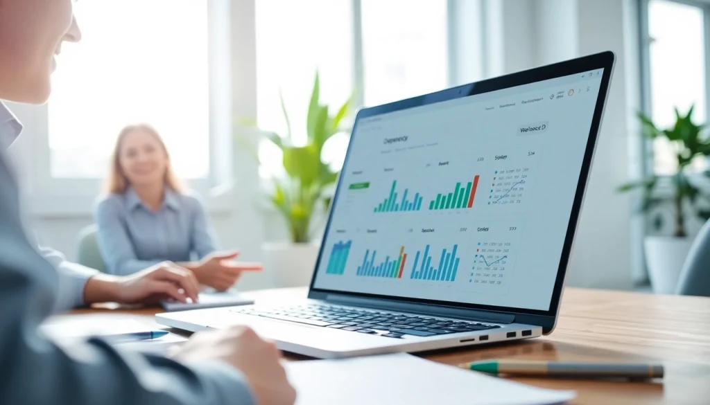 카드 한도 현금화에 대해 상담하는 전문가와 고객을 보여주는 이미지