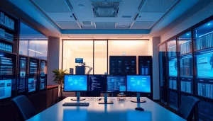 Managed IT for Law Firms Tampa with modern technology and a secure workspace.