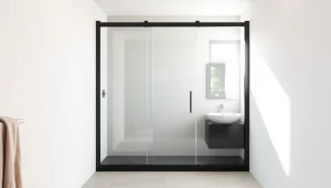 Installer une paroi de douche 150x200 élégante dans une salle de bain moderne