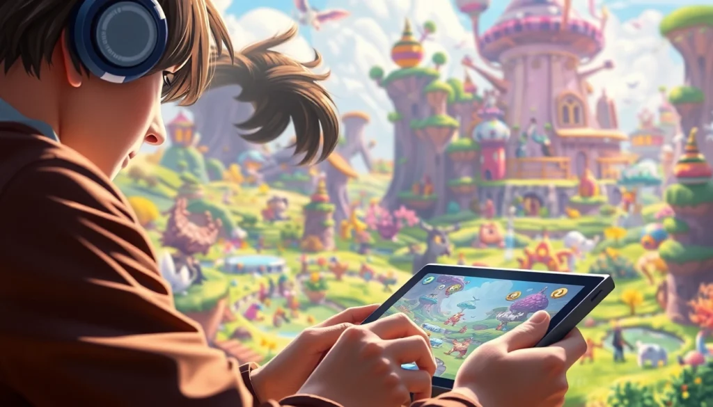 Explore Freedom X through vibrant characters and landscapes created in a digital game design.