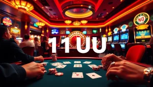 Experience the thrill of winning at 11UU with vibrant poker games and roulette excitement.