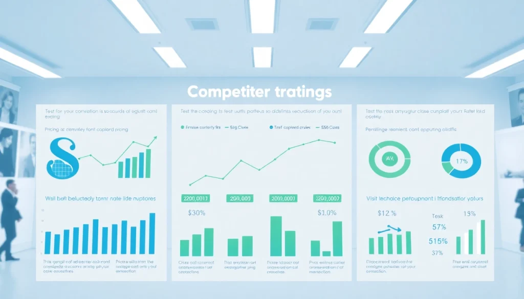 Analyze competitor pricing strategies with a clear infographic showcasing pricing comparisons.