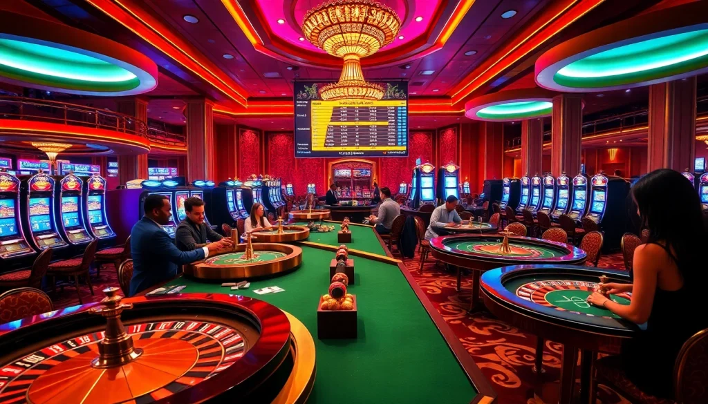 Experience thrilling gaming at https://thabet.vegas/ with vibrant casino tables and high-stakes action.