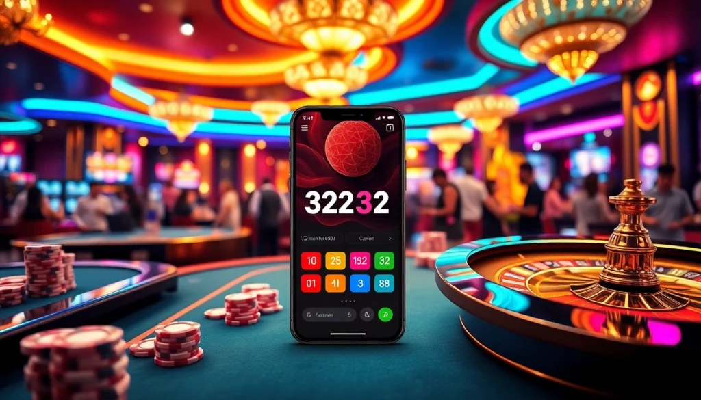 Enjoying a thrilling game on the 32win32 platform with vibrant casino visuals.