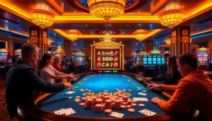 Rasakan permainan yang mendebarkan pada mesin slot Olympus 1000 dalam adegan kasino yang hidup ini.