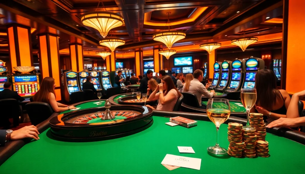 Experience high-stakes excitement at https://gk88.in.net/ with luxurious poker tables and vibrant casino atmosphere.