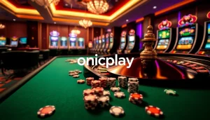 Experience the excitement of online gambling with onicplay login and vibrant casino visuals.