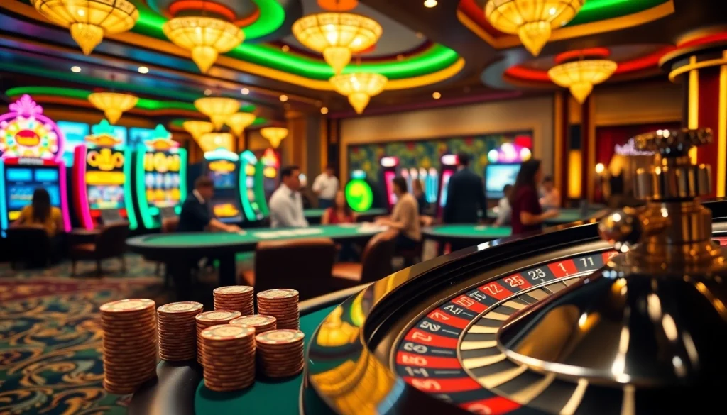 Experience the thrill at https://go99.observer/ with vibrant casino games and excited players.