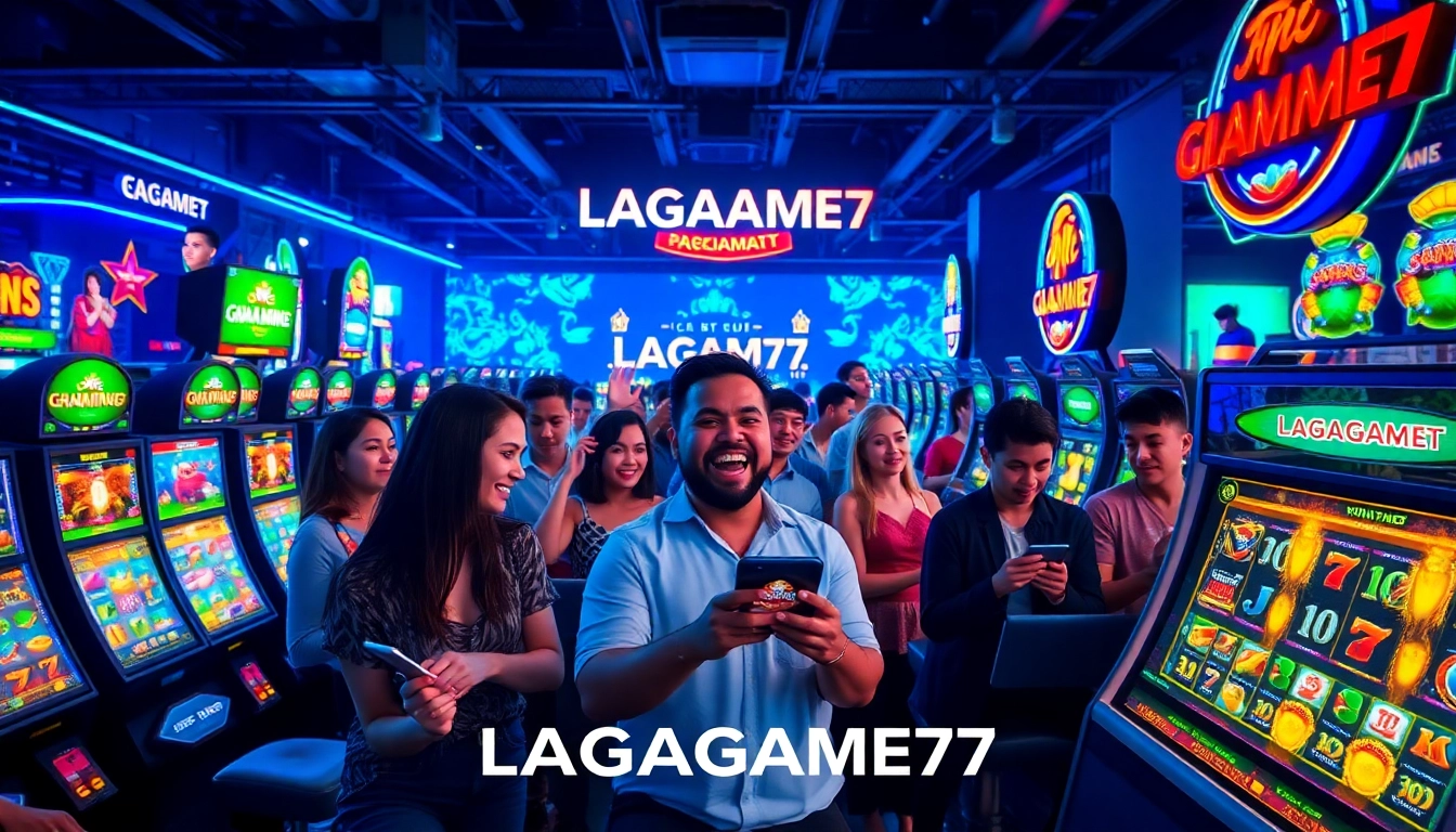 Experience exciting gameplay with LAGAGAME77's vibrant online gaming platform.