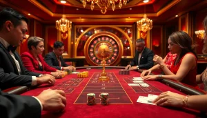 Engage with thrilling baccarat action at 789pp.nl, featuring vibrant casino tables and professional players.