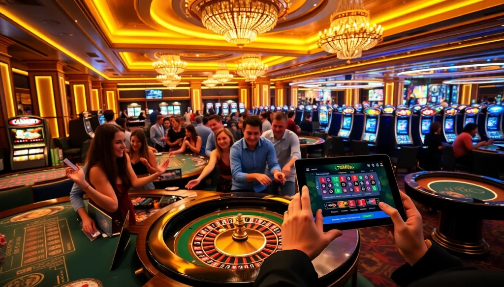 Players engaging at casino tables with vibrant chips and cards at 789pp.nl, showcasing thrilling gambling action.