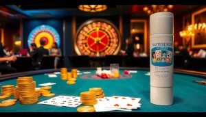 Experience excitement with the Waterdrop DA29-00020B Refrigerator Water Filter showcased among casino action, enhancing your game.