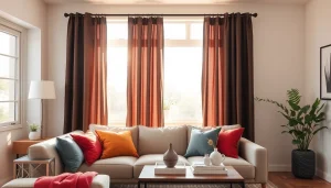 Bekijk verduisterende gordijnen die optimaal licht blokkeren in een sfeervolle woonkamer.