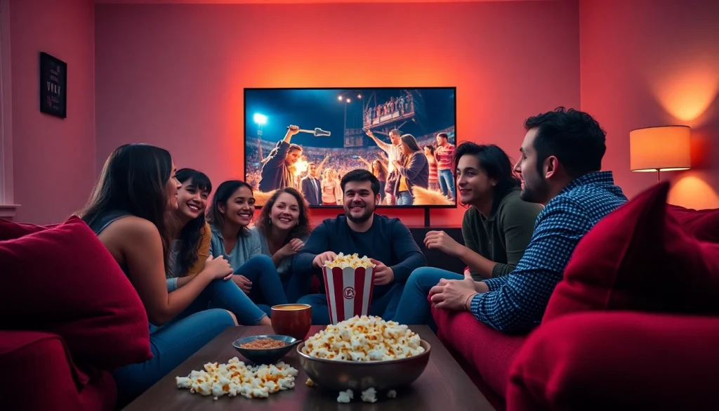 ดูหนัง กับเพื่อน ๆ ในคืนหนังสนุกที่บ้านด้วยบรรยากาศอบอุ่น