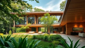 Showcasing custom residential architecture services in a beautifully designed modern home.