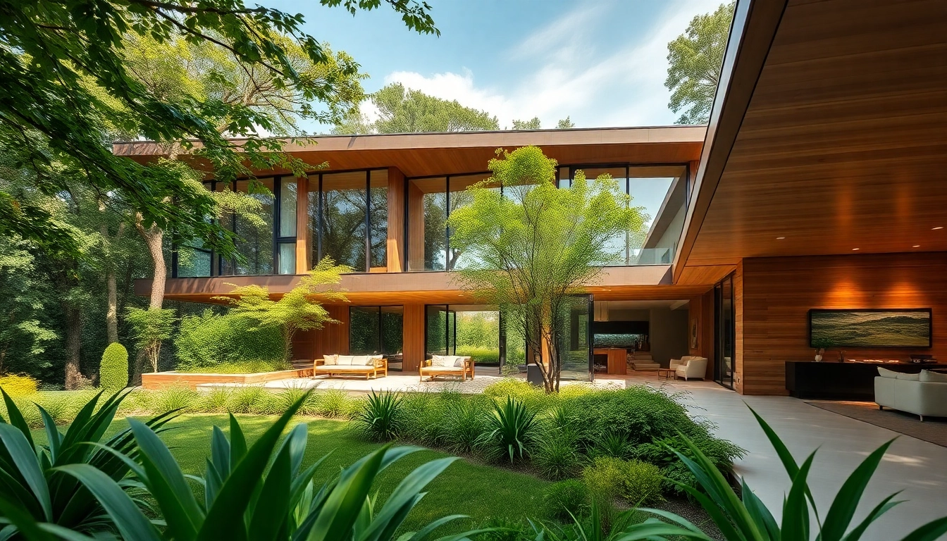 Showcasing custom residential architecture services in a beautifully designed modern home.