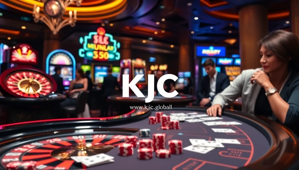 Play poker and roulette at KJC for an elite gambling experience from https://www.kjc.global/.