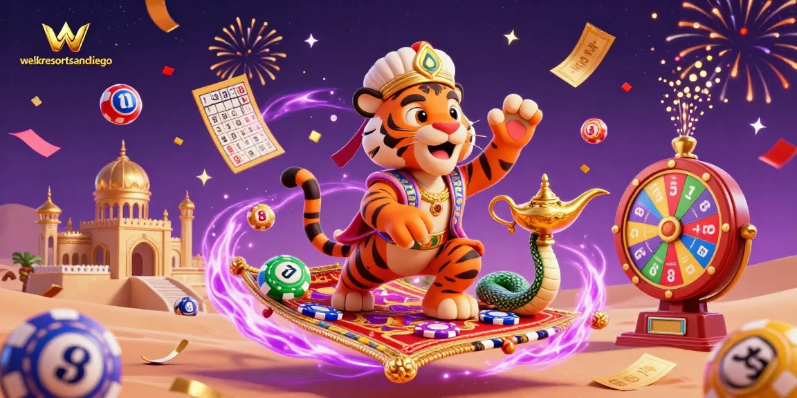 Experience thrilling wins at welkresortsandiego with vibrant lottery action in a magical casino setting.