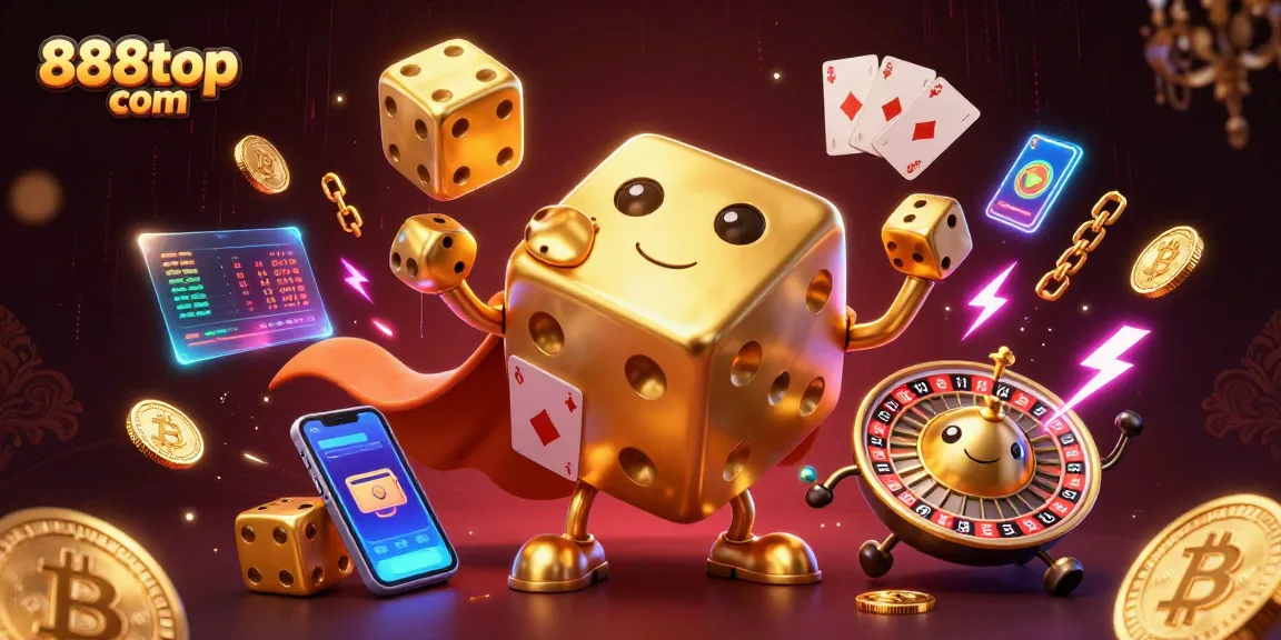 Experience thrilling games at 888top com with vibrant golden dice, virtual currencies, and dynamic casino elements.