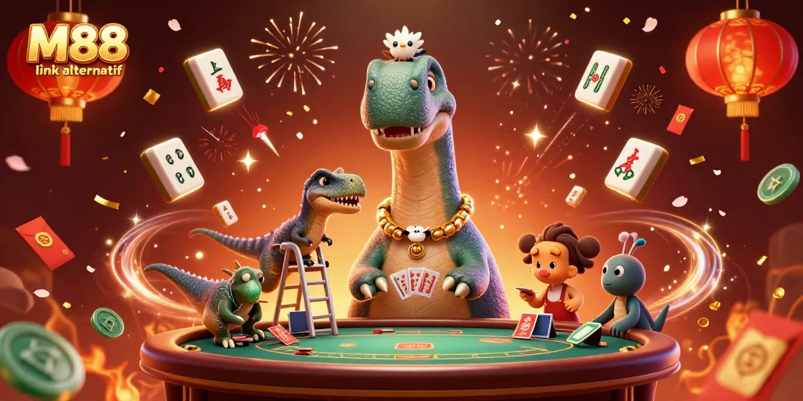 Experience thrilling moments with M88 link alternatif at a vibrant online casino scene.